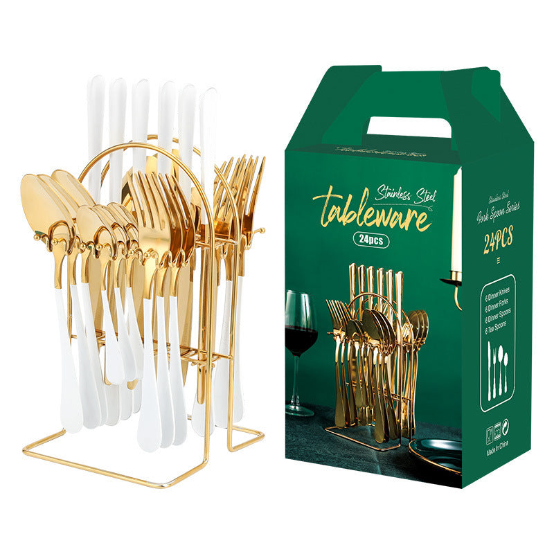 Luxury Gold Cutlery Set