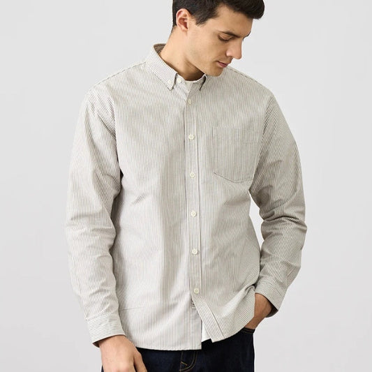 Men’s Vintage Stripe Oxford Shirt