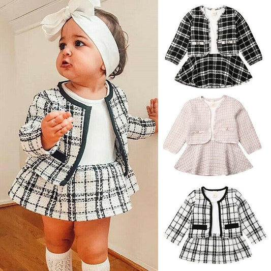 Long-sleeve Two-piece Baby Outfit