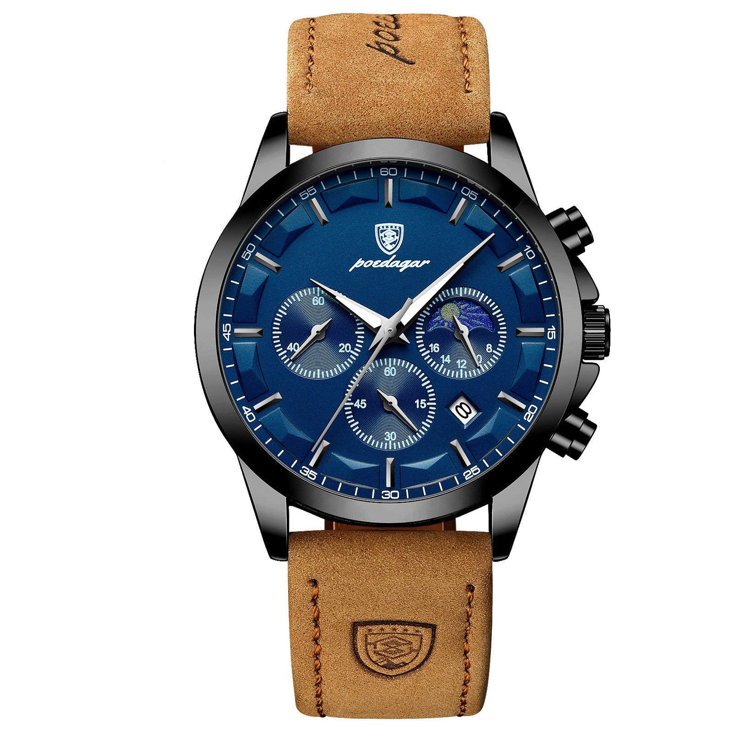 Waterproof Men’s Quartz Multifunction Watch