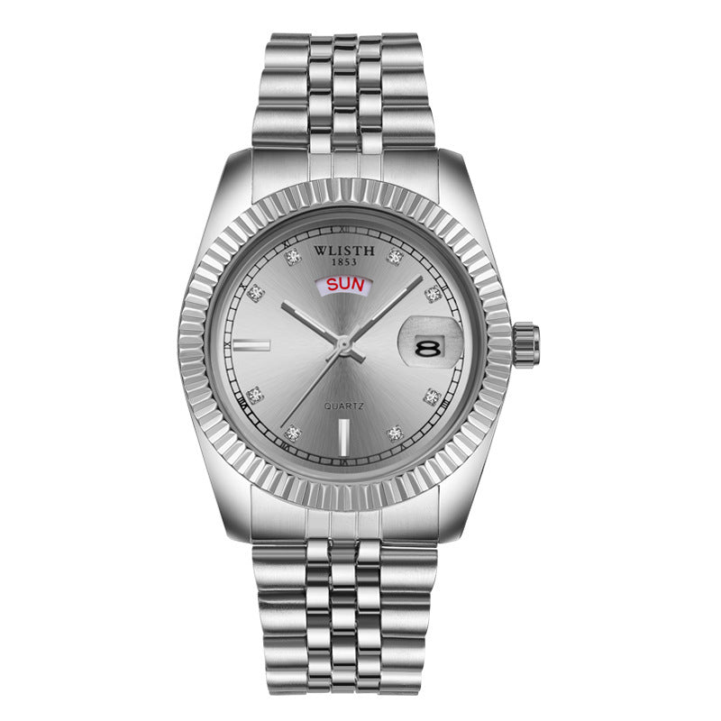 Men’s Steel Quartz Watch