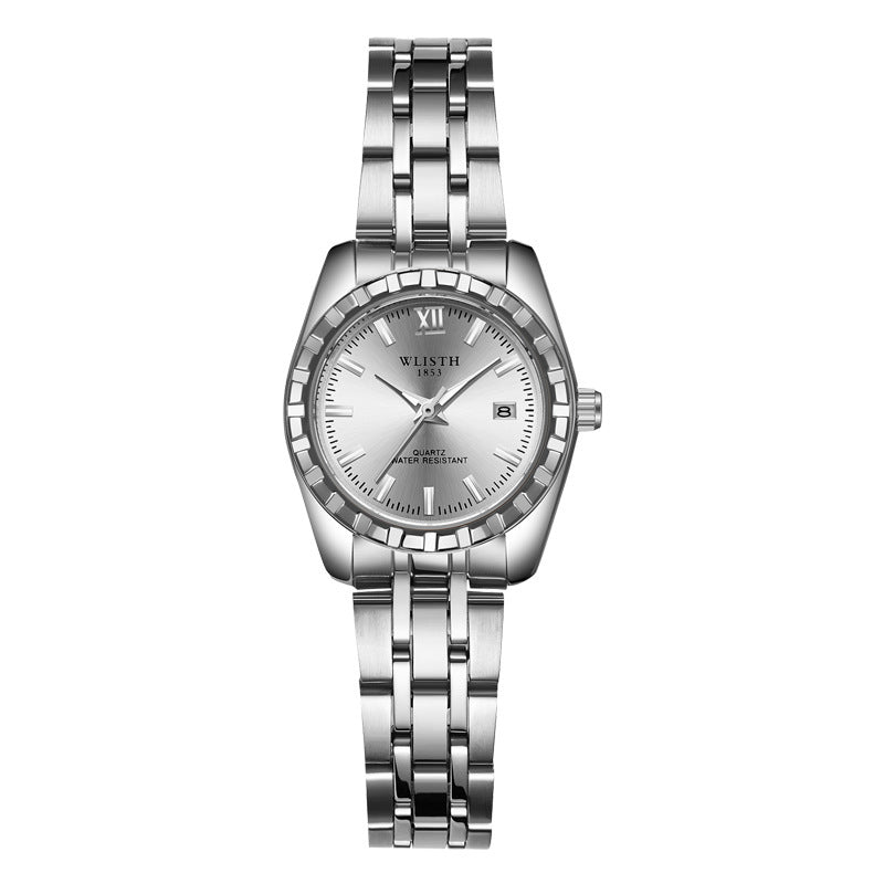 Couple Steel Band Watch