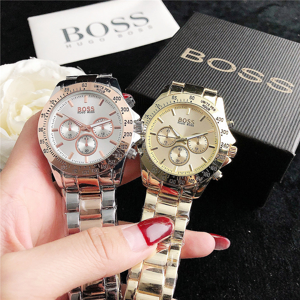 Steel Alloy Fashion Quartz BOSS Watch