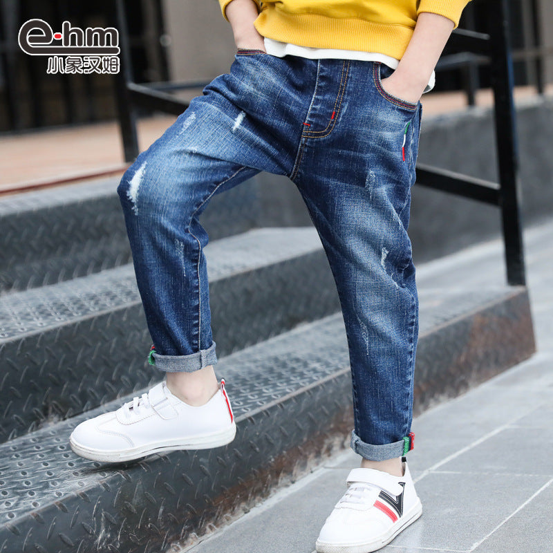 Boys' Denim Trousers, New Style