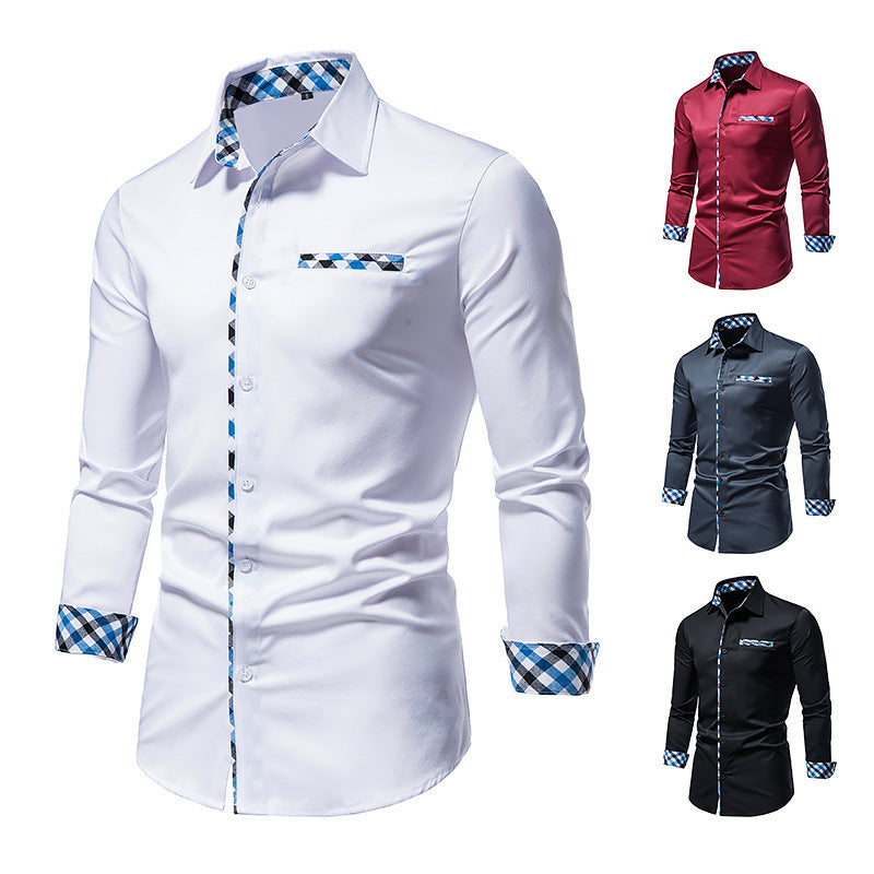 Men's Long Sleeve Button Shirt