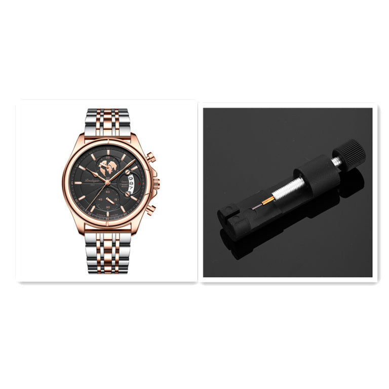 Luminous Waterproof Men's Quartz Watch