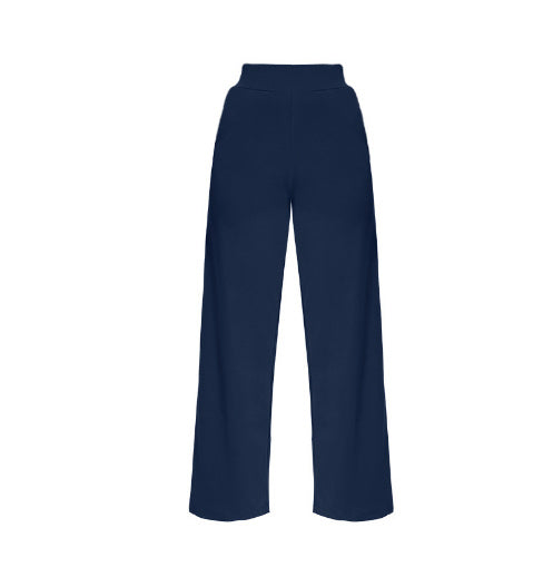 Women's French Pleated Wide Trousers