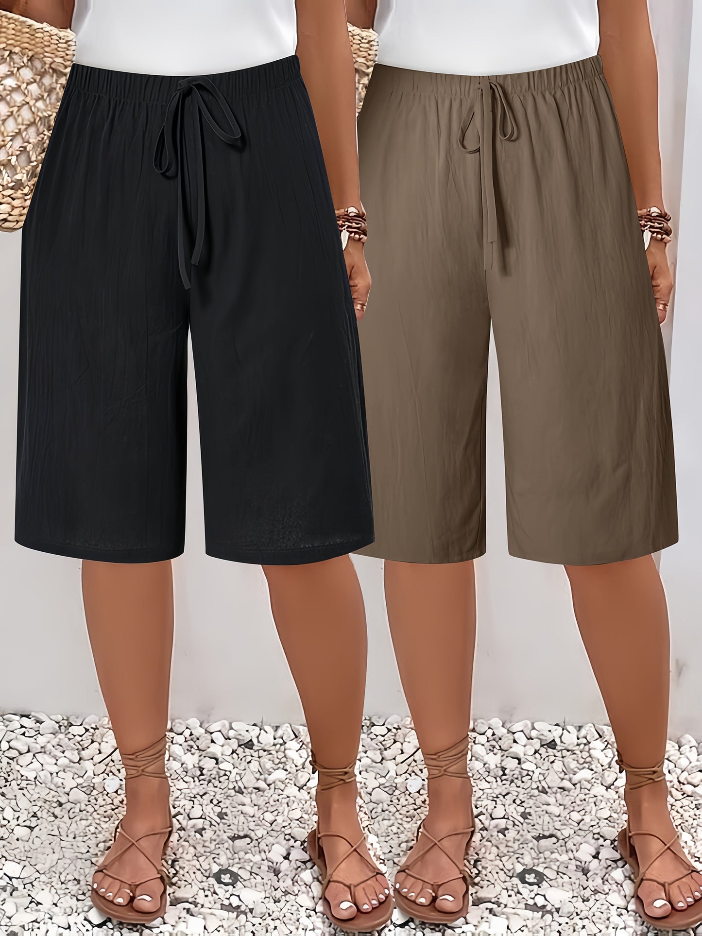 Women's Plus Size Summer Shorts