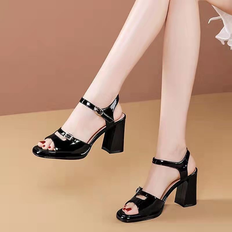 Women’s Leather Platform High Heels