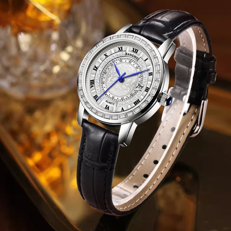 Women’s Waterproof Quartz Calendar Sports Watch