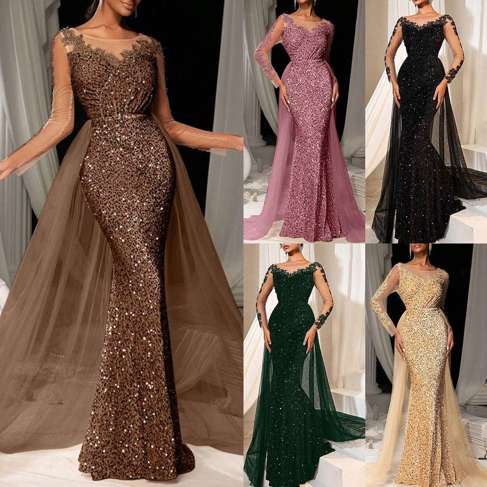 Women's Elegant Evening Lace Dress