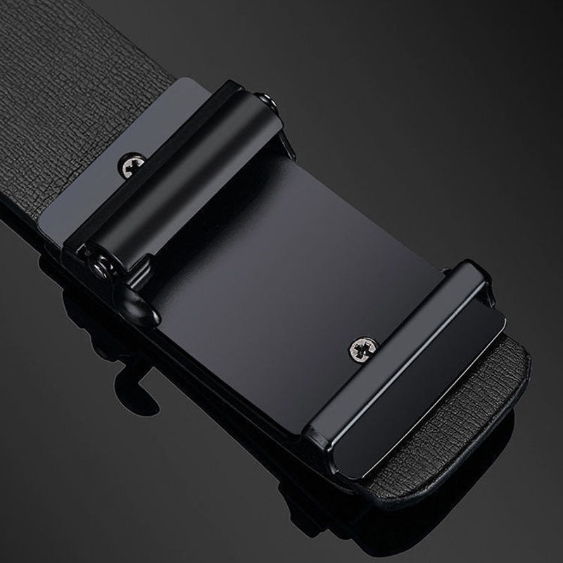 Leather Automatic Buckle Belt