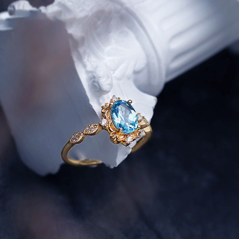 Women’s S925 Silver Diamond Ring