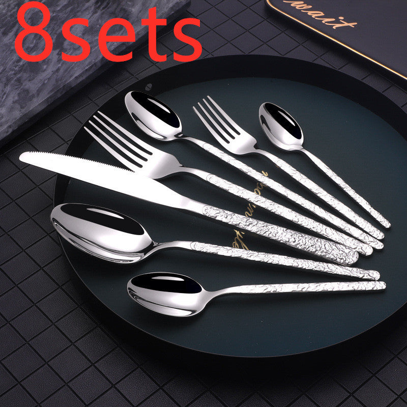 Royal Textured Steak Cutlery Set