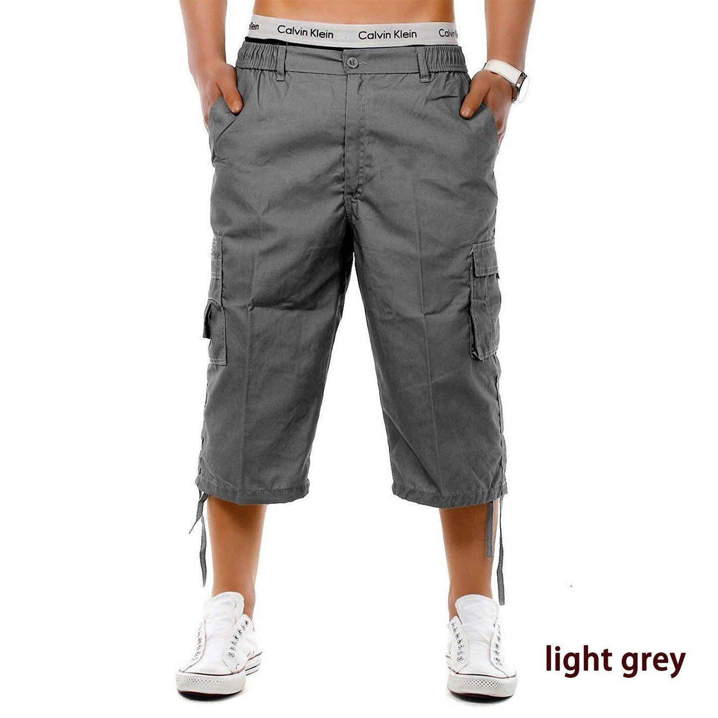 Summer 7-Pocket Military Cargo Pants