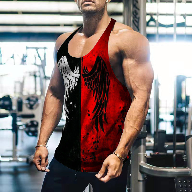 3D Digital Printing Men's Vest