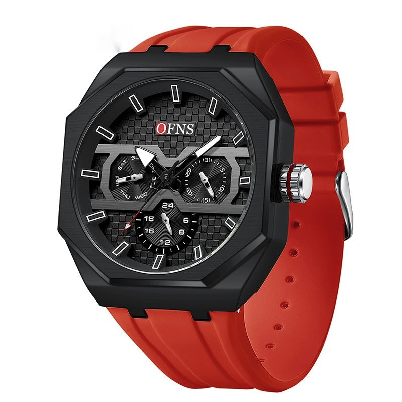 Strip Nail Scale Waterproof Quartz Watch