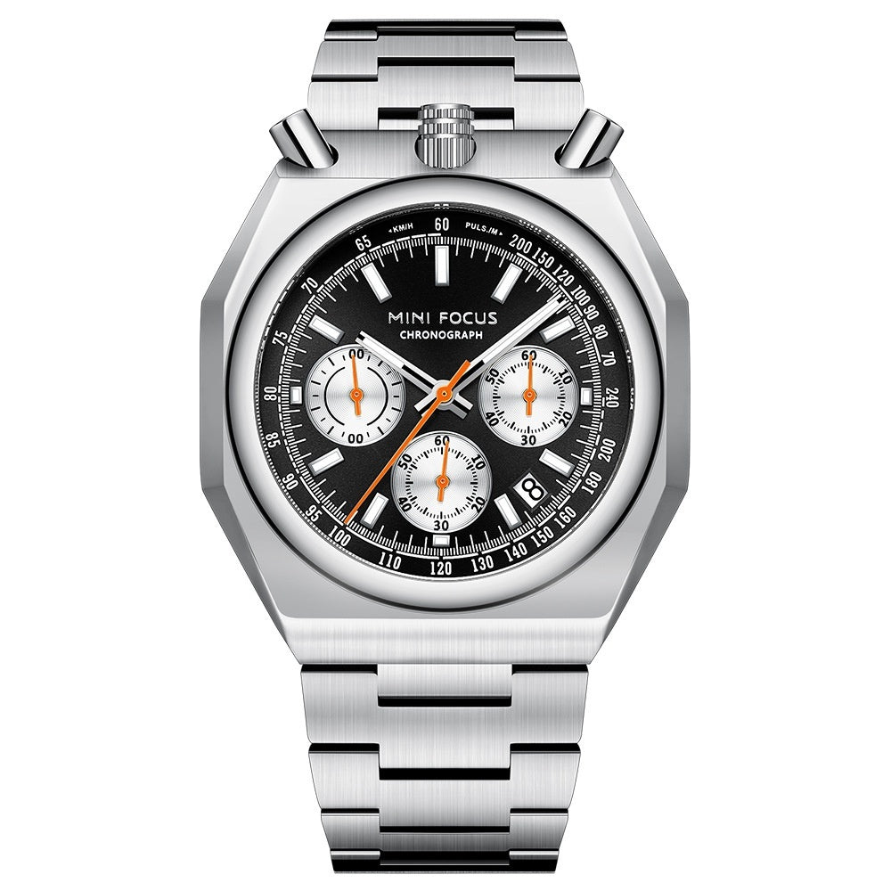 Men’s Steel Retro Quartz Watch
