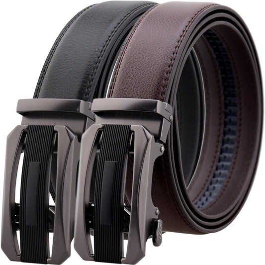 Men's Business Alloy Click Belt