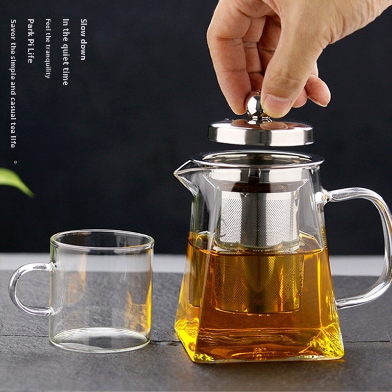 Glass Teapot Set