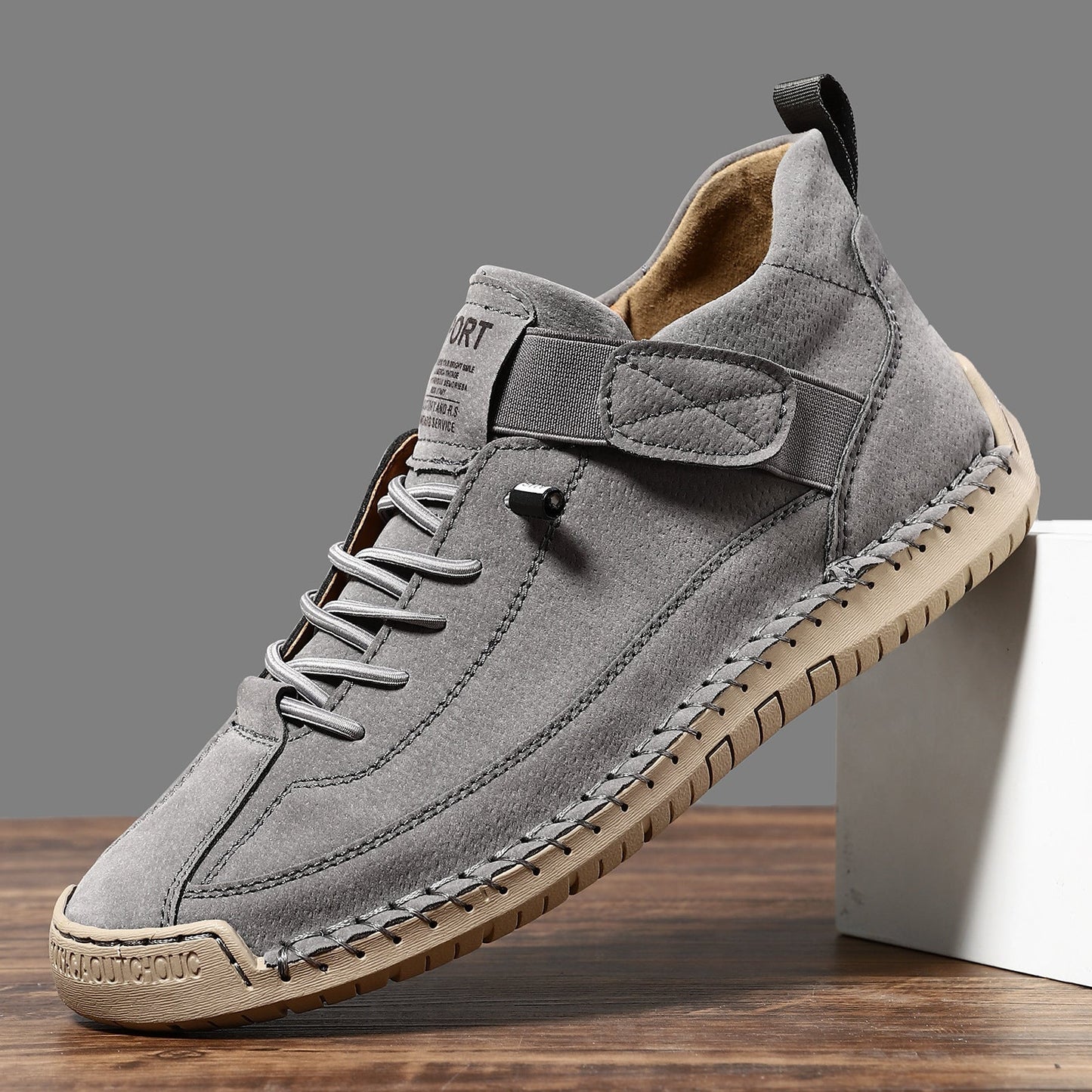 Leather Boots Casual Plus Size