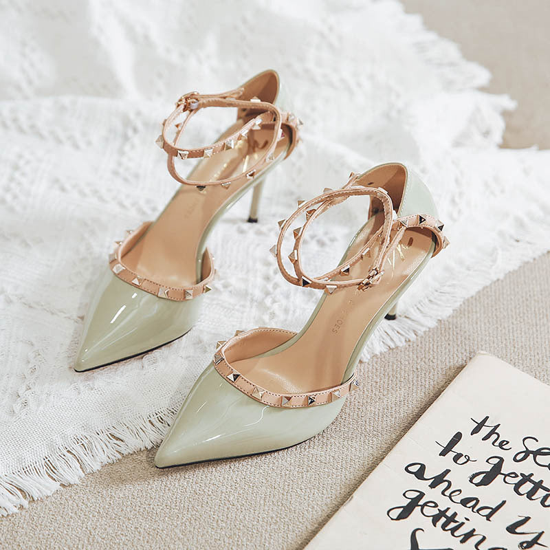 Women’s Spring Style Matching High Heels