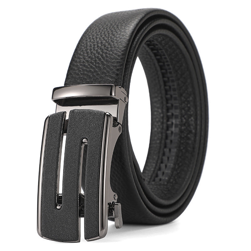 Genuine Leather Automatic Belt