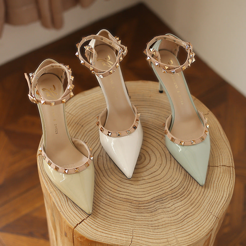 Women’s Spring Style Matching High Heels