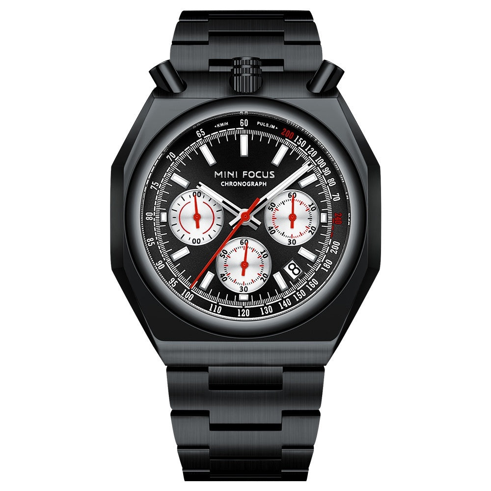 Men’s Steel Retro Quartz Watch