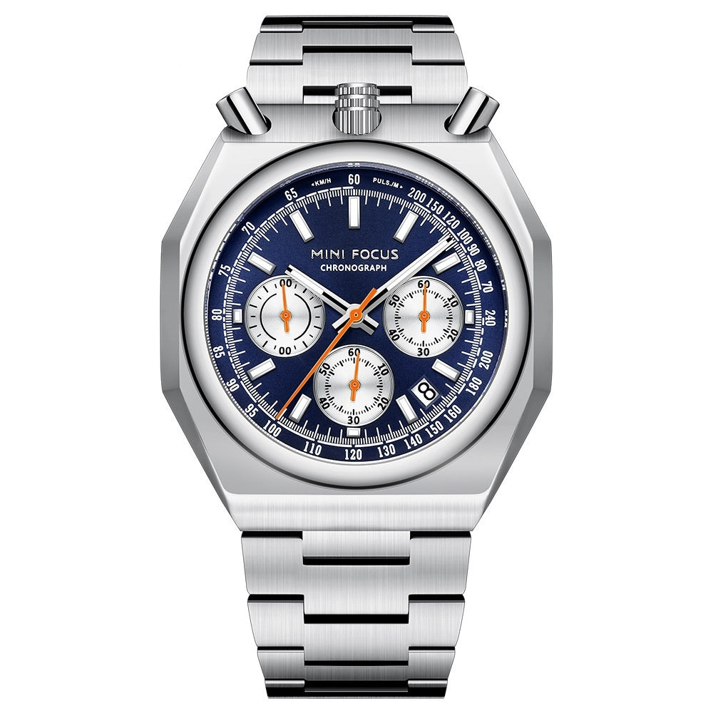 Men’s Steel Retro Quartz Watch