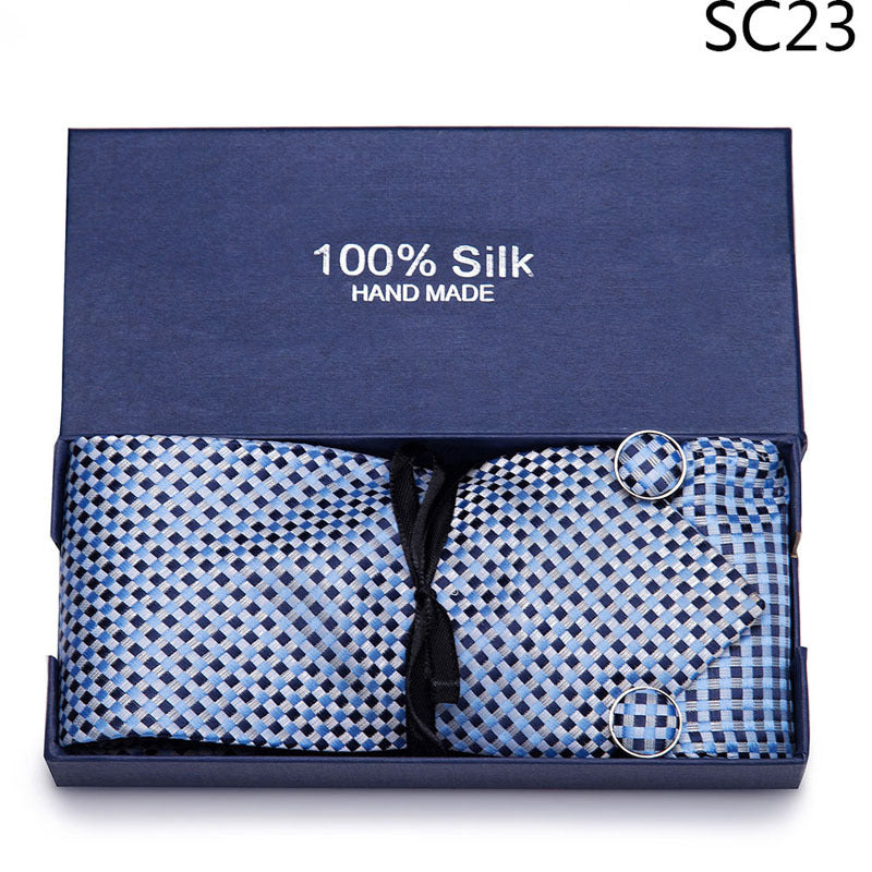 Men's Business Formal Tie Set