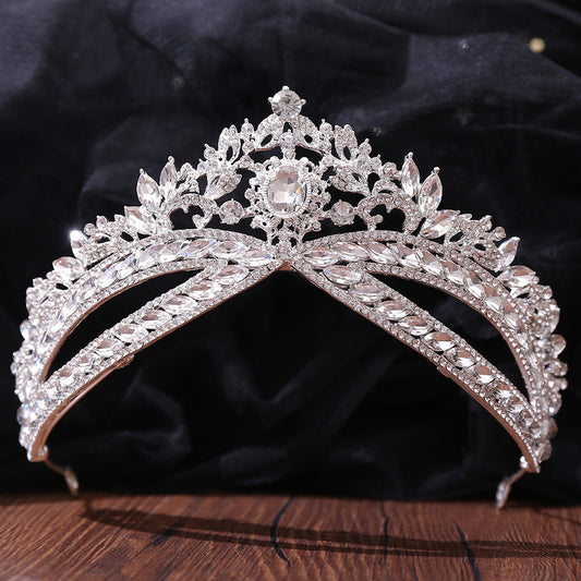 Wedding Bridal Rhinestone Crown Accessory