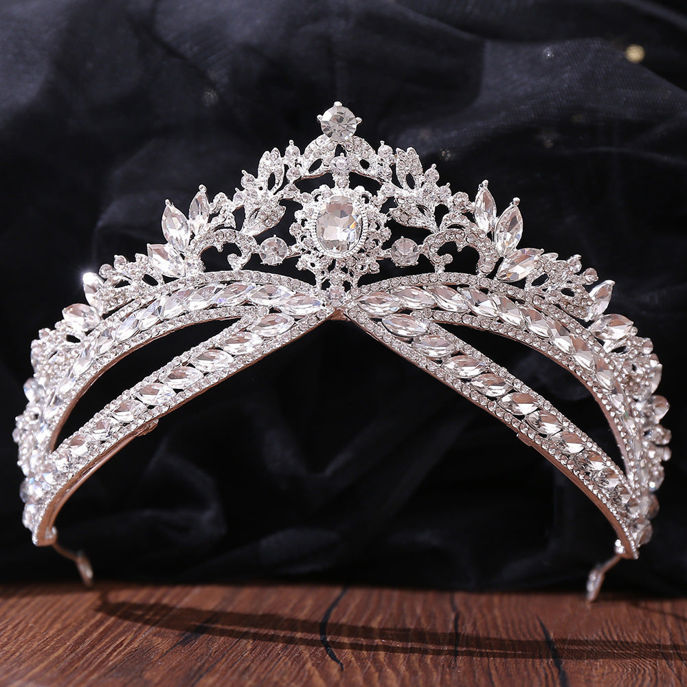 Wedding Bridal Rhinestone Crown Accessory