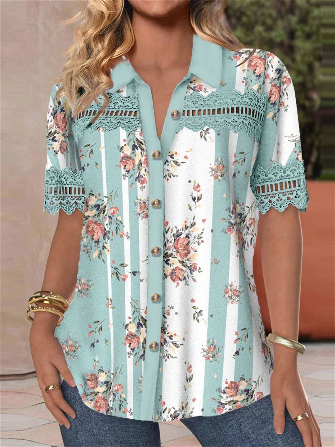Stylish Digital Blouse