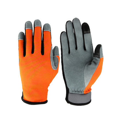 Deerskin Touchscreen Gardening Gloves