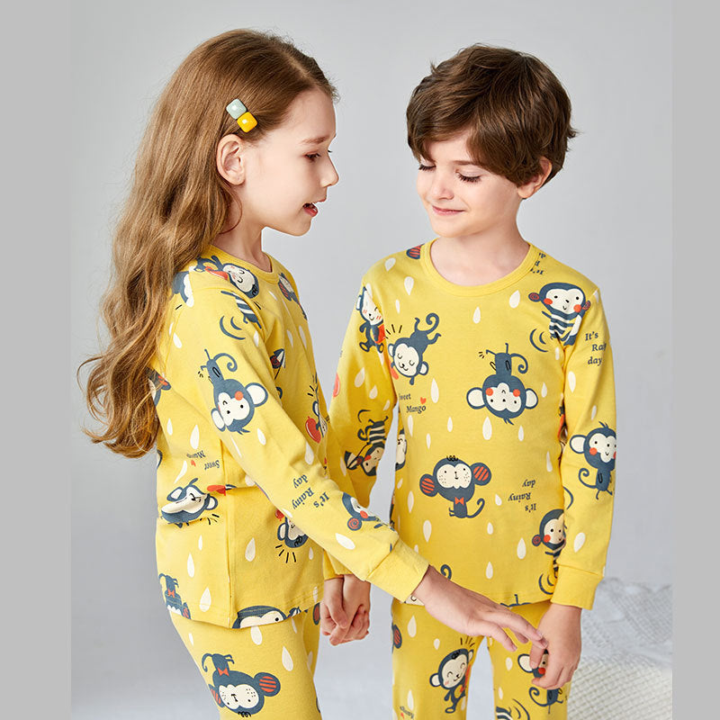Kids Cotton Underwear Pajama Set