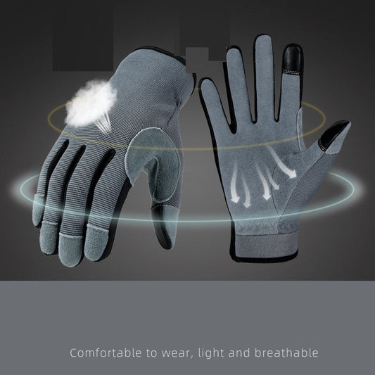 Deerskin Touchscreen Gardening Gloves