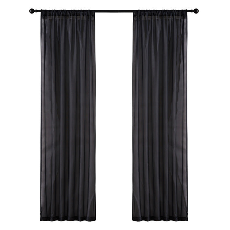 Modern Simple Cotton Linen Window Screen