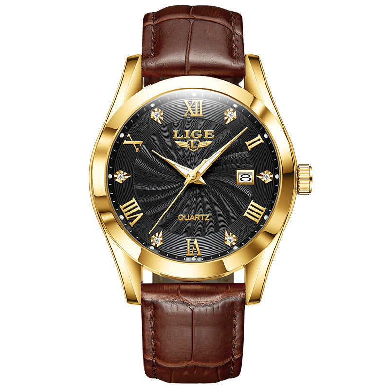 Men's Simple Waterproof Watch