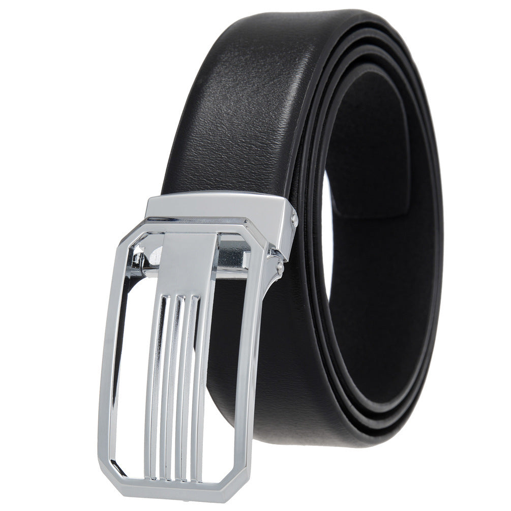 Pin Buckle Cowhide Belt