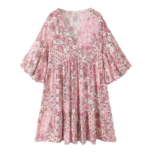 Romantic Puff Sleeve Dress