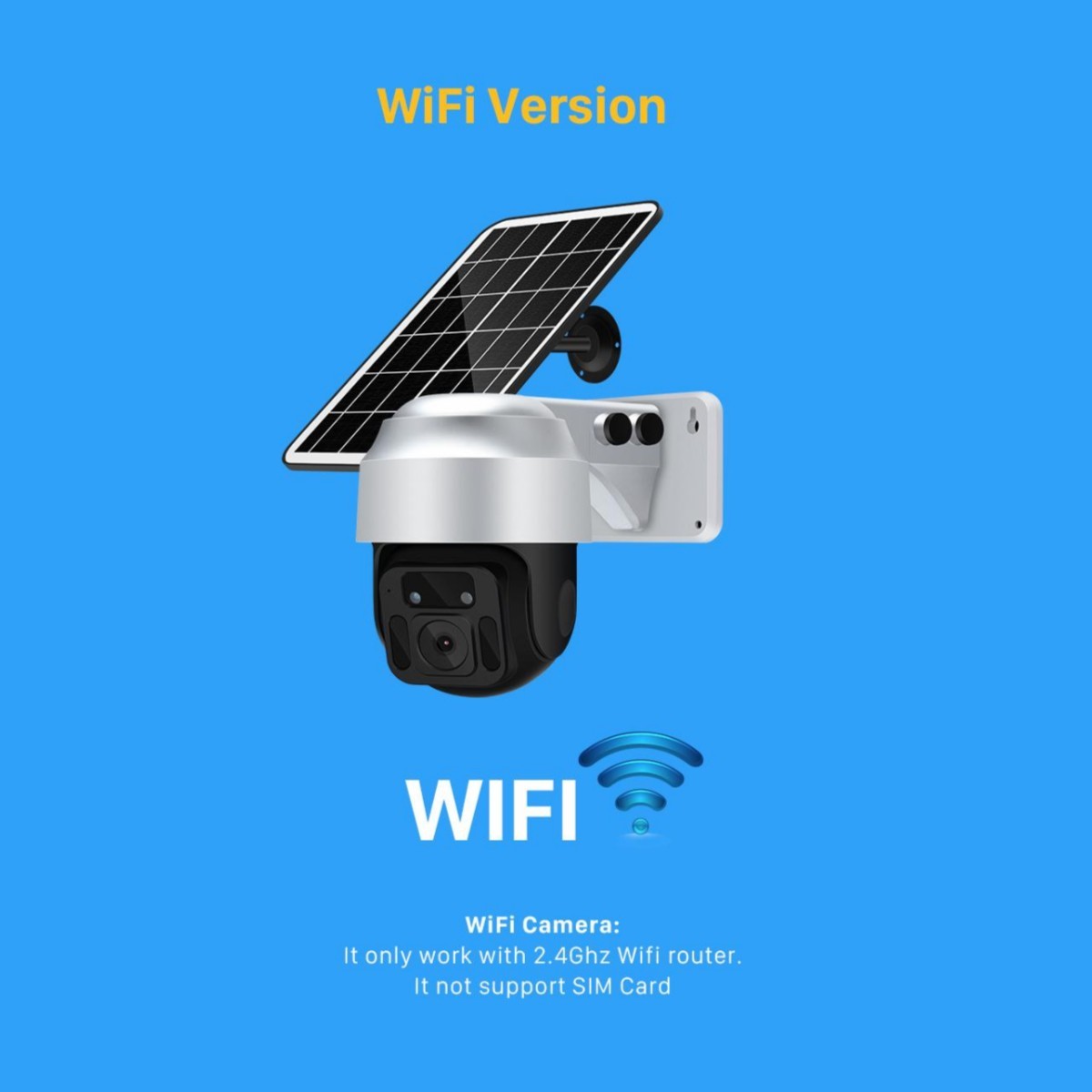 Solar WiFi Security Camera