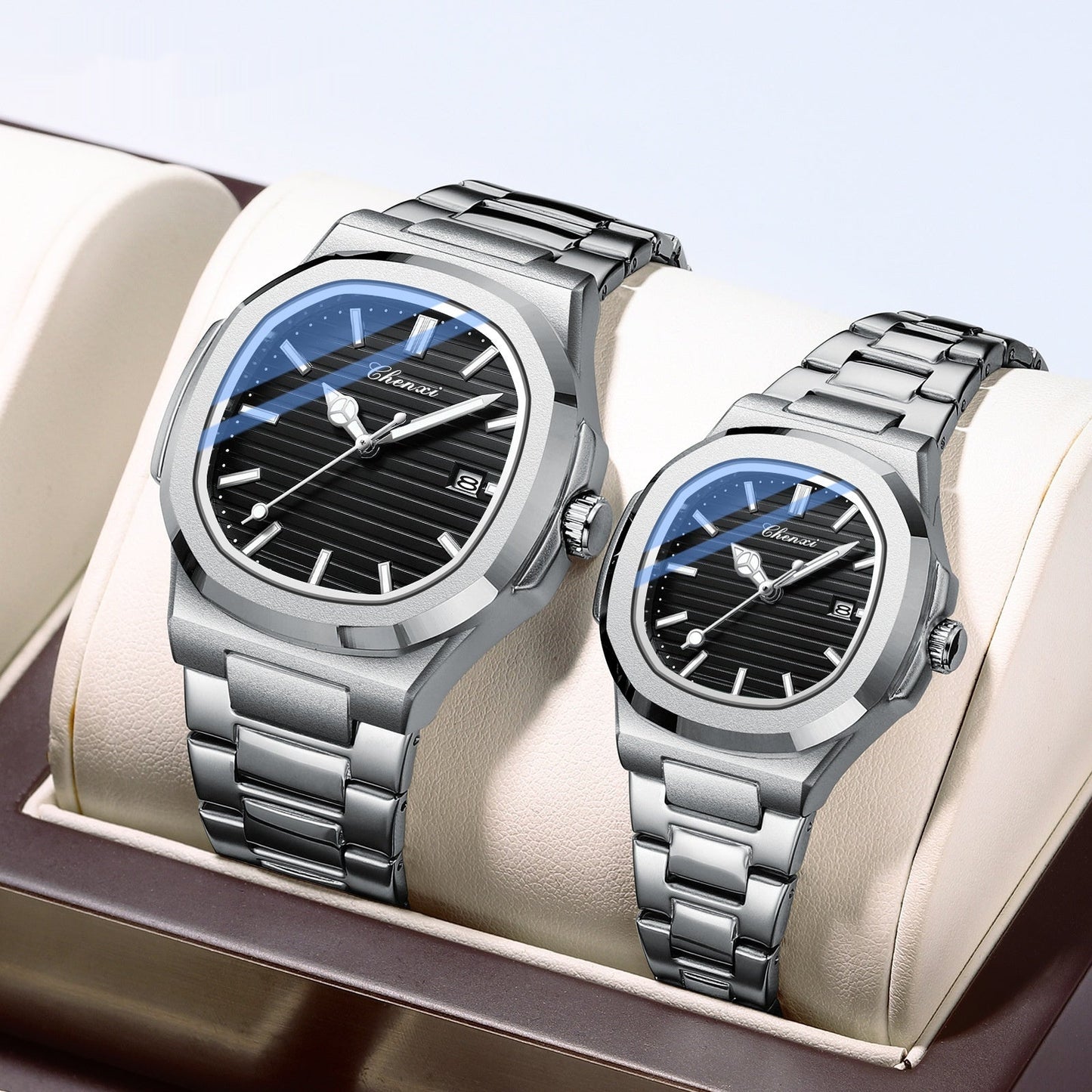 Chenxi Waterproof Luminous Couple Watch