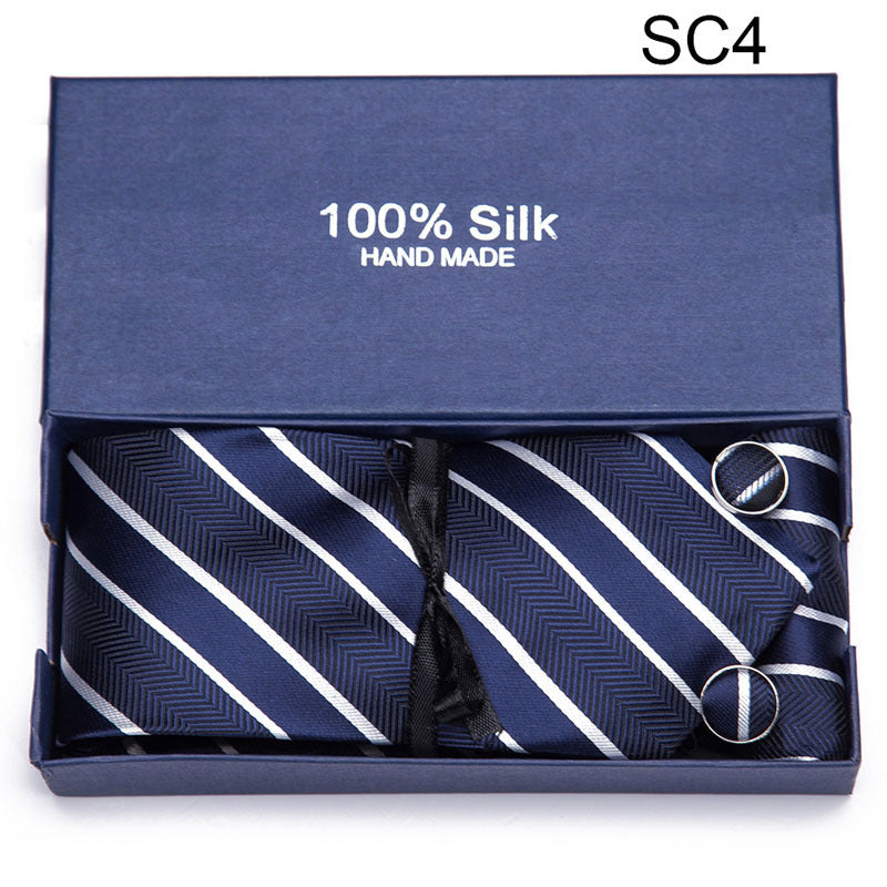 Men's Business Formal Tie Set