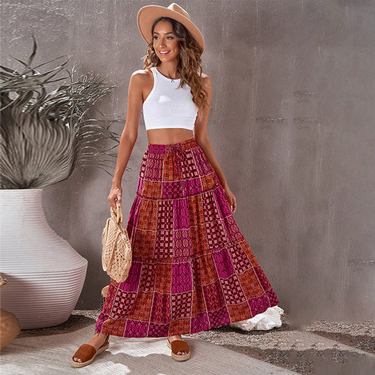 Women's Bohemian Ethnic Skirt