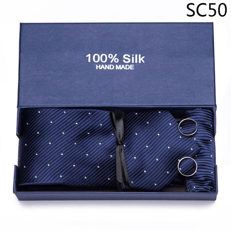 Men's Business Formal Tie Set