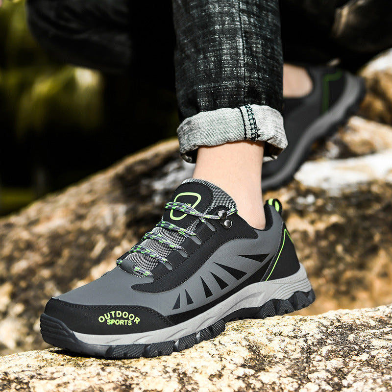 Men's Warm Plush Mountaineering Shoes