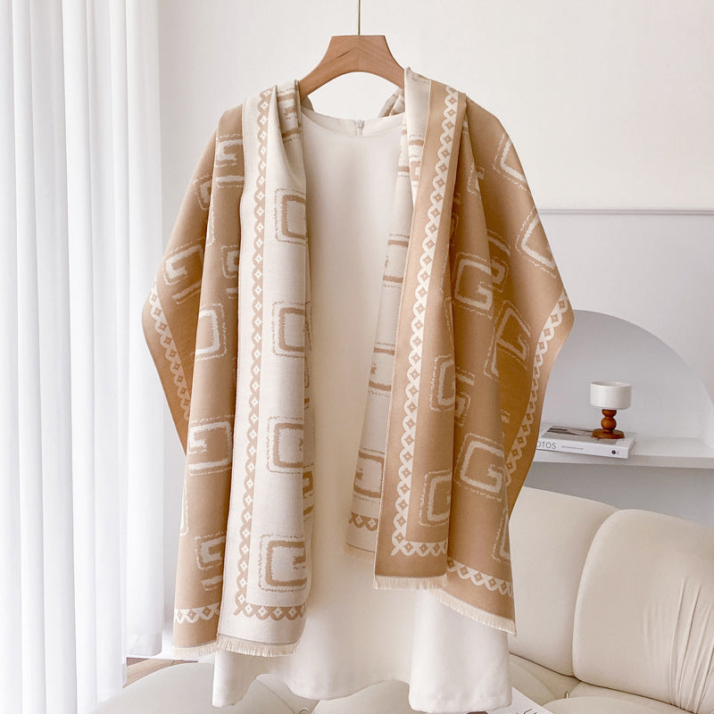 Cashmere-Feel Long Scarf