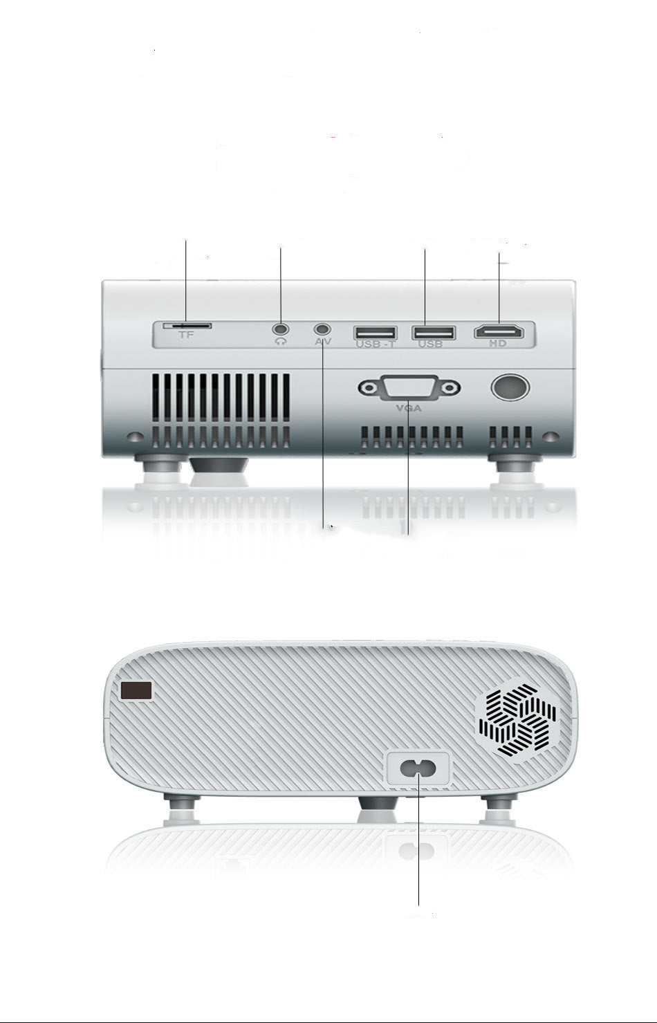 Portable Office Teaching Projector