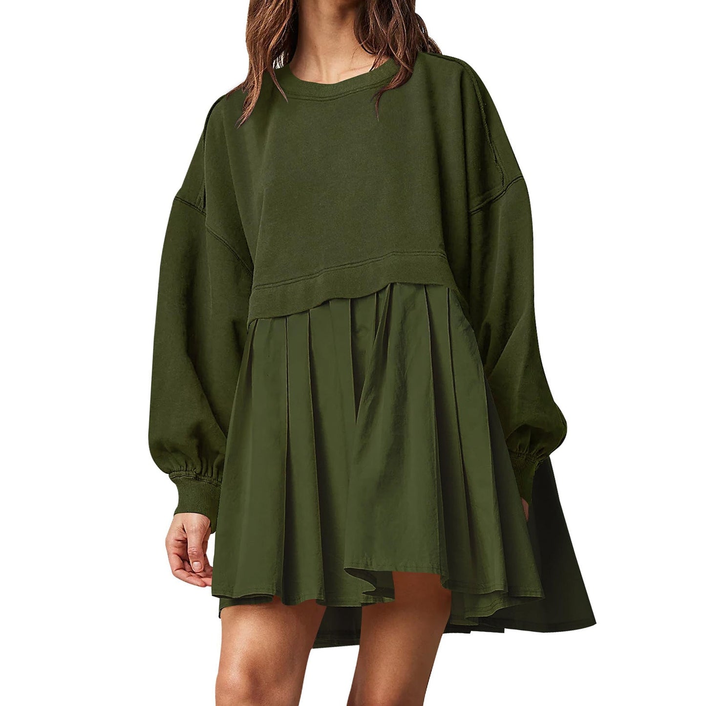 Autumn Chill Sweatshirt Dress